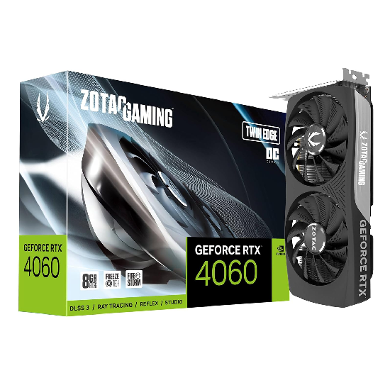 ZOTAC Gaming GeForce RTX 4060 8GB GDDR6 Graphics Card